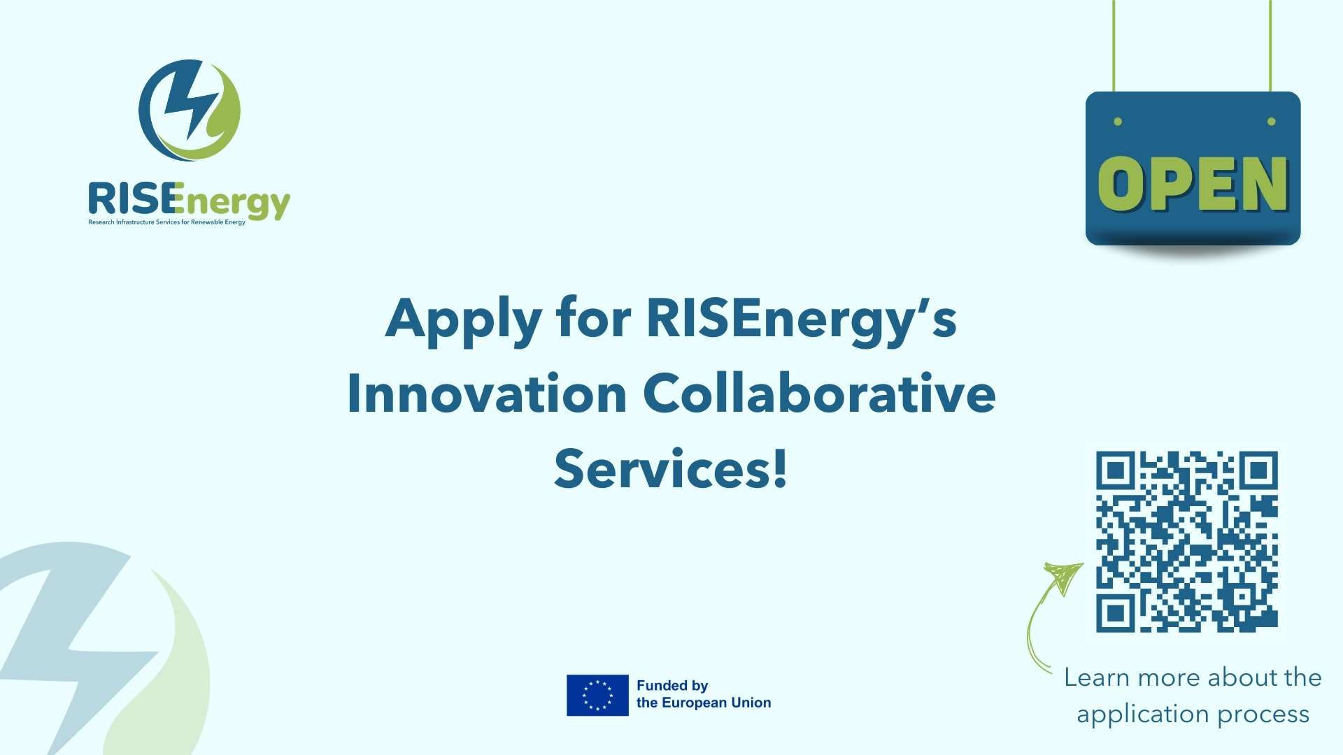 Apply now for the RISEnergy Innovation Collaborative Services
